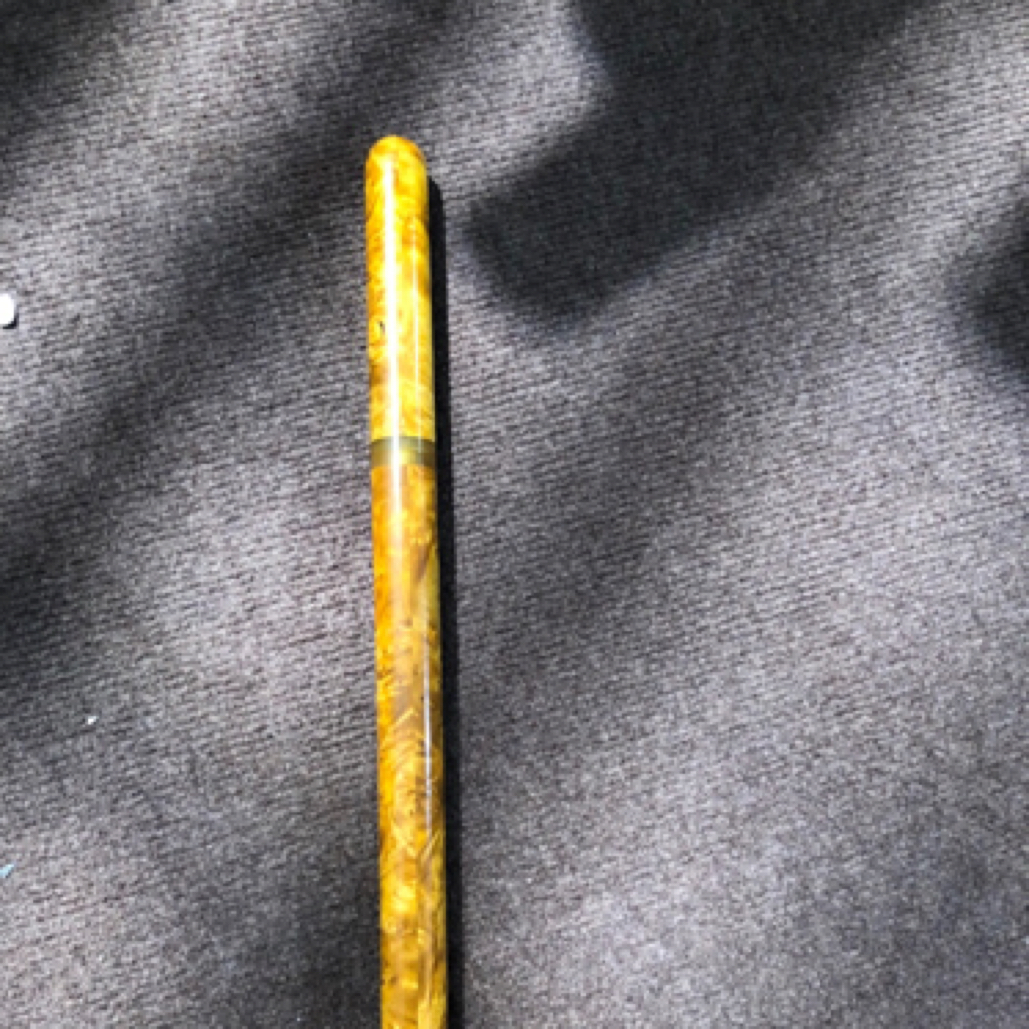 金丝楠圆棍羊角乌滋刀未开刃