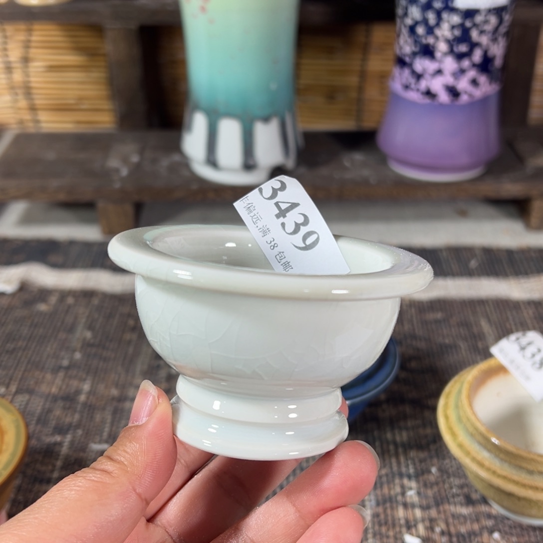 红陶景德镇手工花盆