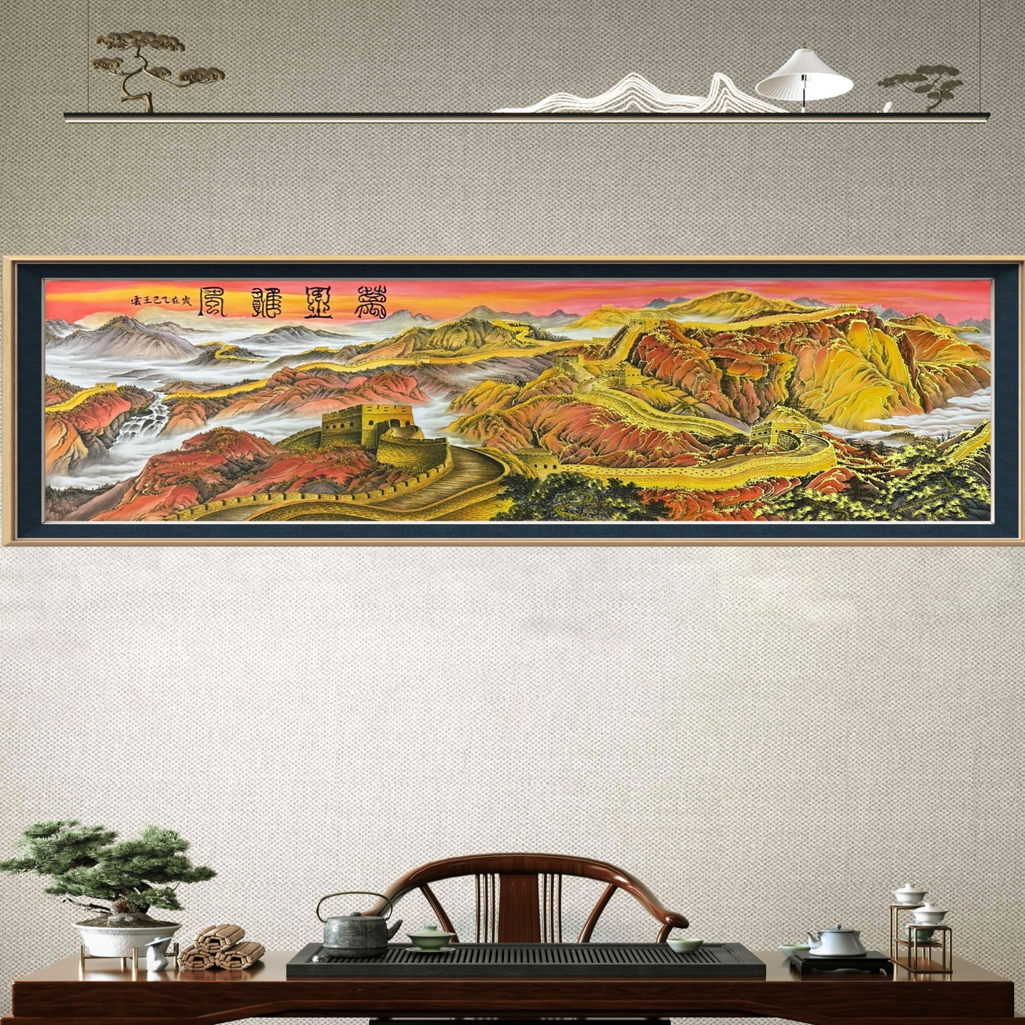 王云老师原创作品《万里雄风》