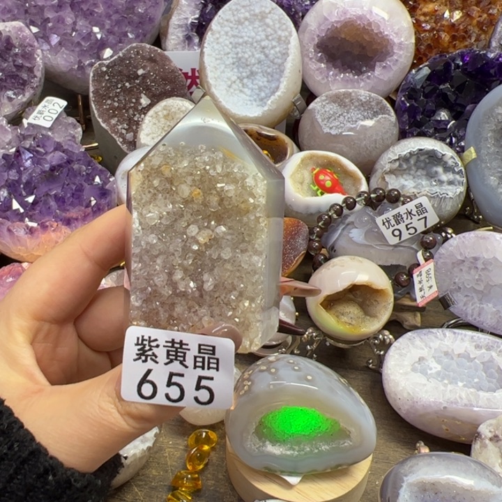 未镶嵌大型摆件（非配饰）紫晶655