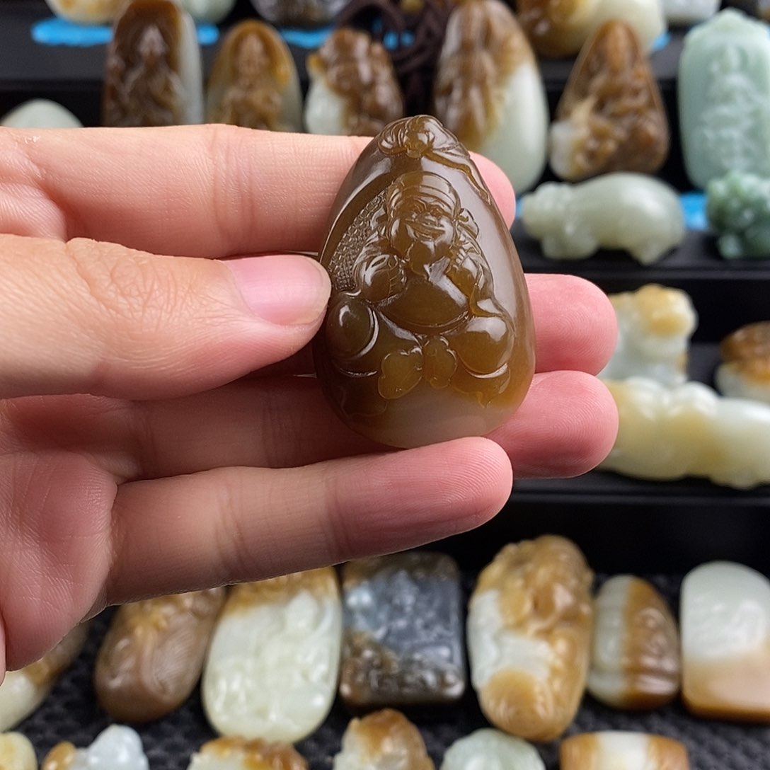 和田玉挂件未镶嵌