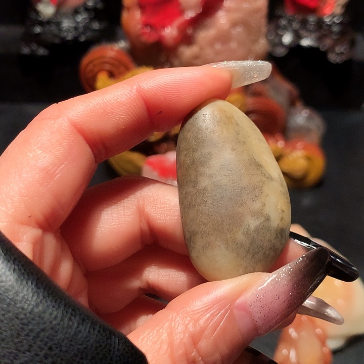 昌化石松**年大师作品漂亮的