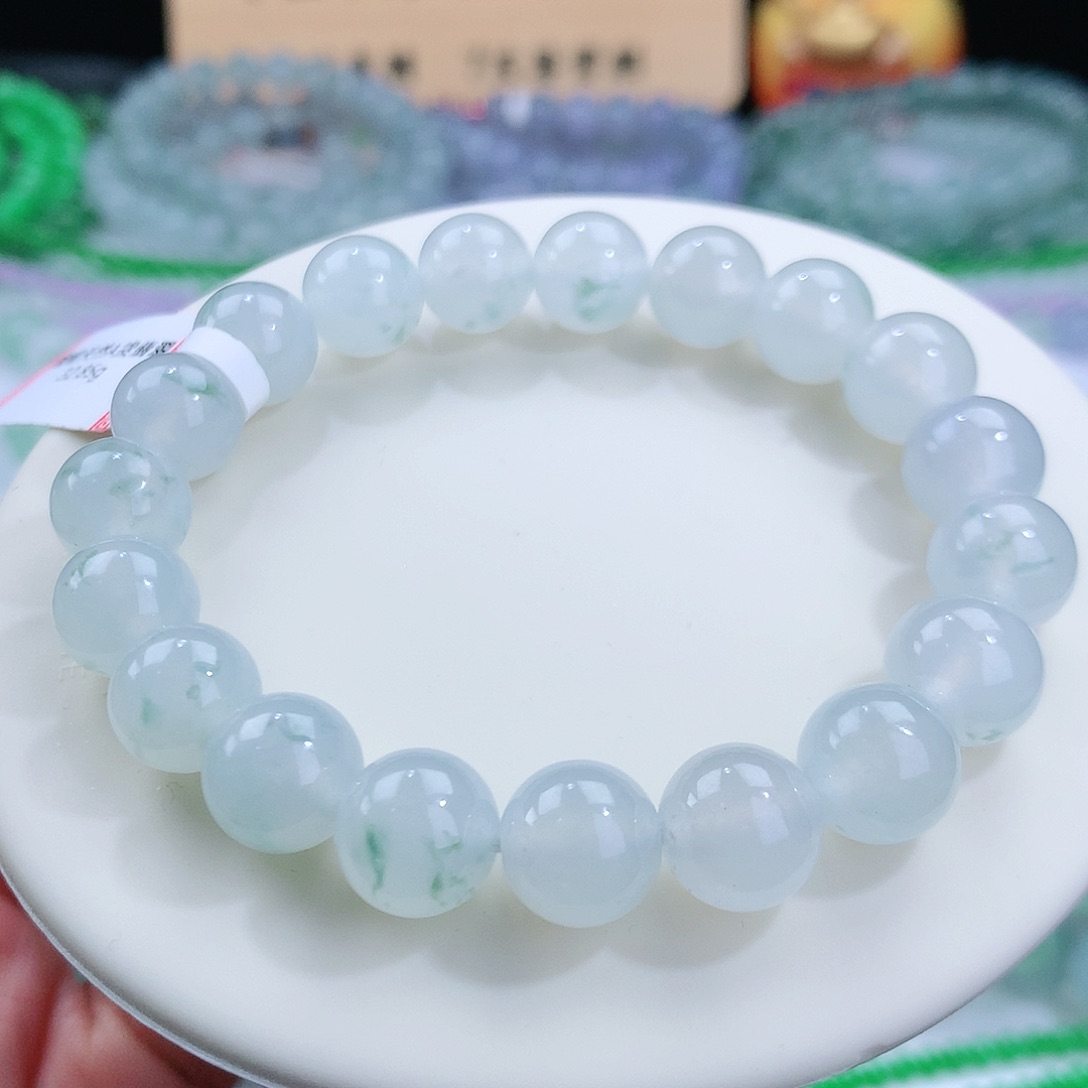 翡翠手链未镶嵌卡10