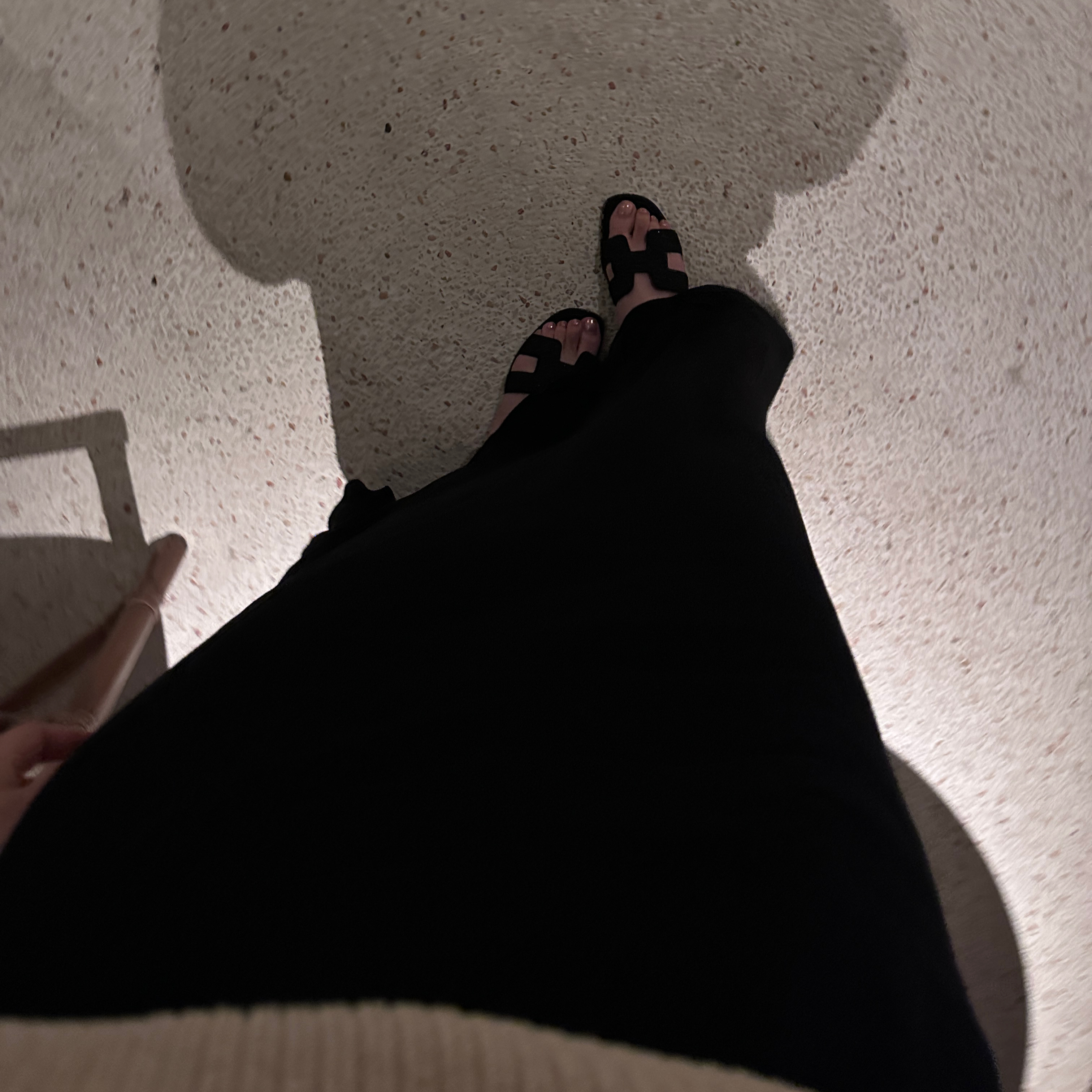 气质简约纯色三醋网纱半身裙