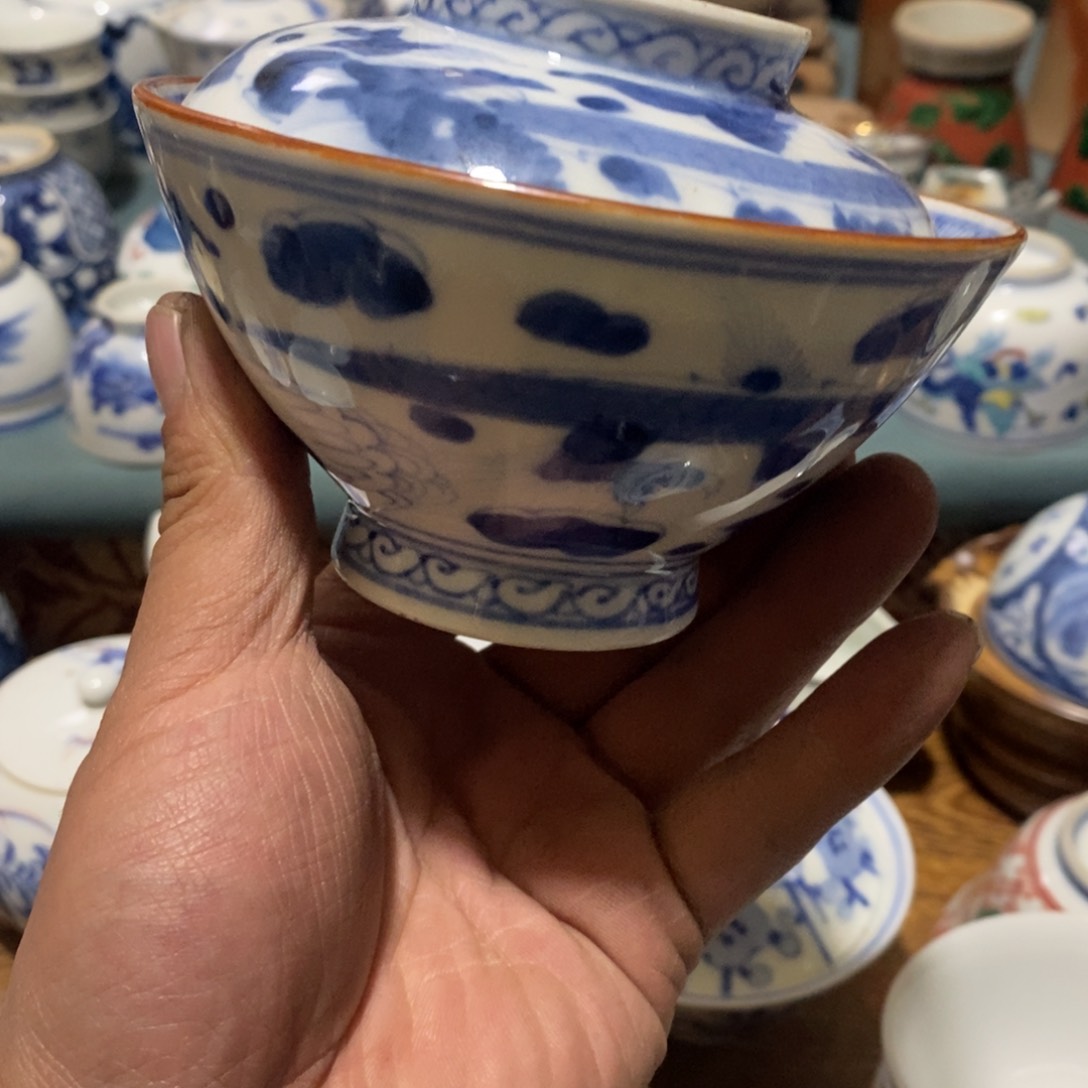 瓷片舶来瓷器满28包邮当日凑单