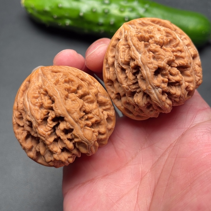 文玩核桃把件大粗筋