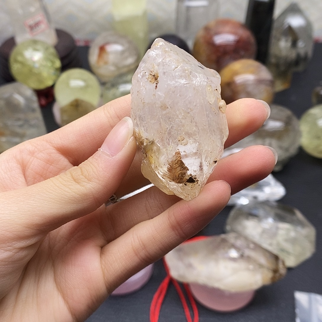 未镶嵌水晶珠宝半成品283水晶石