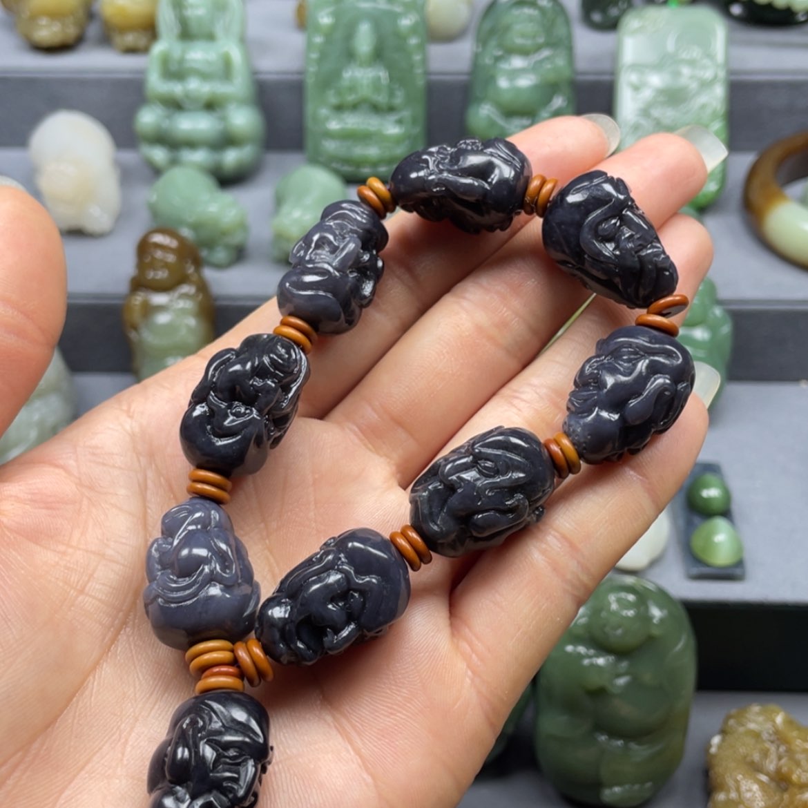 【闪购商品】和田玉手串福利未镶嵌