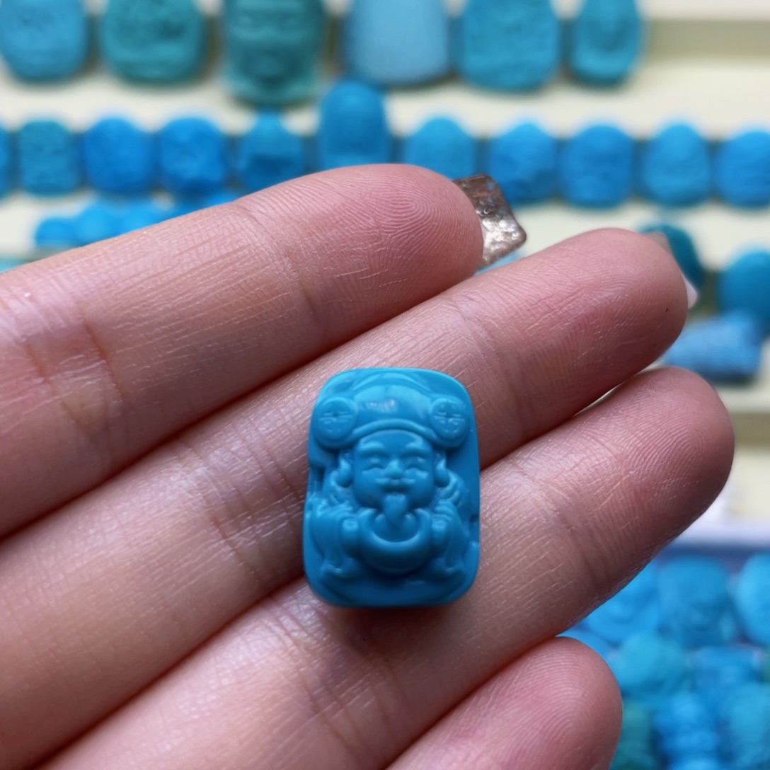 绿松石珠宝奇石未镶嵌