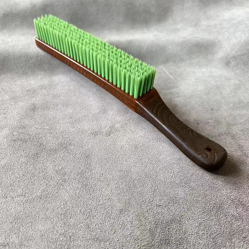 新款牛筋柄绿丝文玩刷子万毛刷硬毛软毛核桃刷专用刷串金刚菩提刷