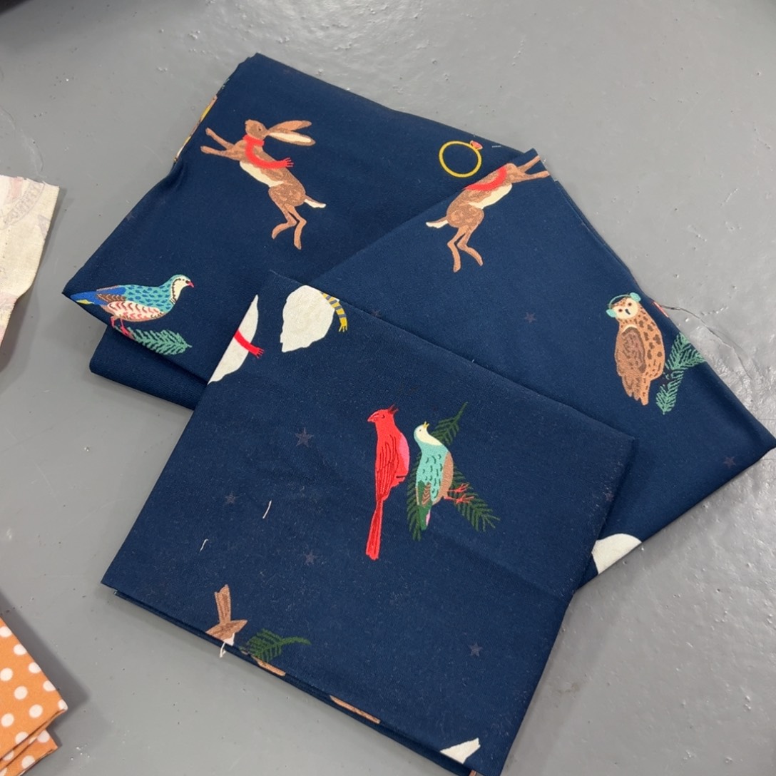 3片纯棉平布45.50一片果子布艺