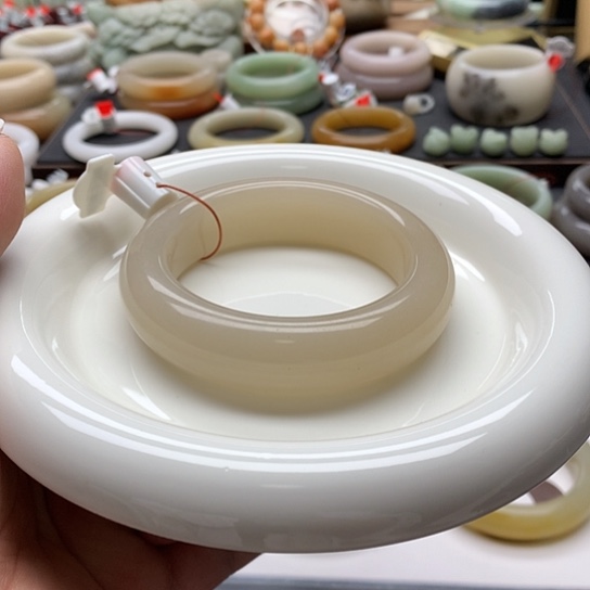 石英质玉手镯未镶嵌