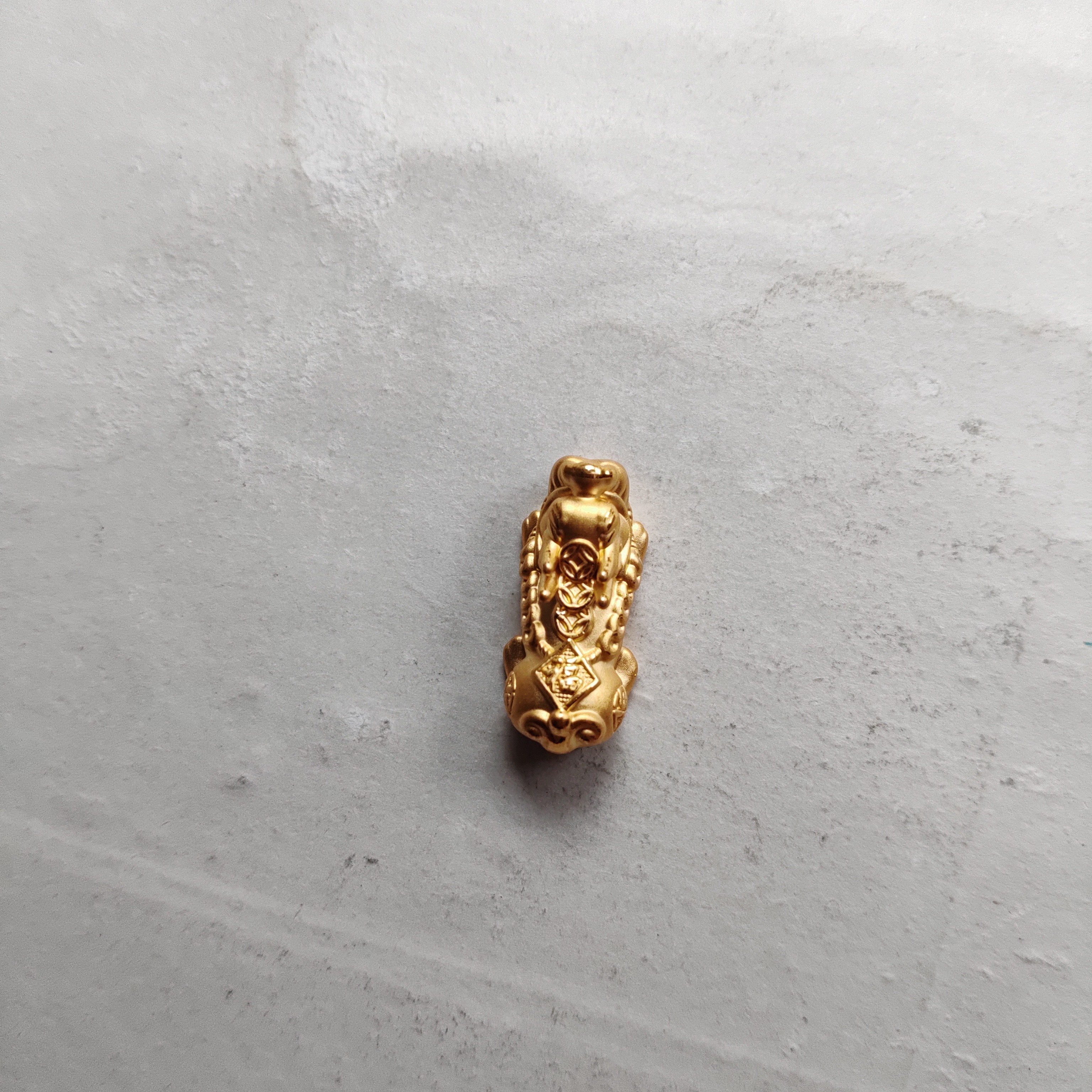 金元宝足金999貔貅珠子首饰