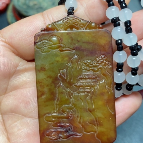 紫金钵盂菩提吊坠