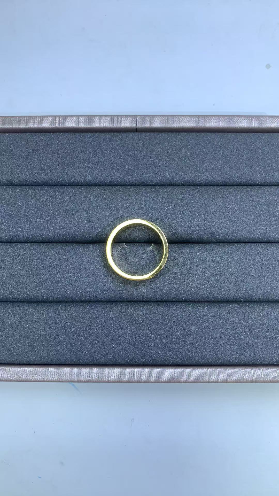 戒指 【璀璨星河】时尚经典百搭闭口戒指D406