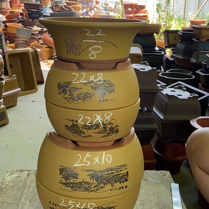 紫砂花盆紫砂紫砂