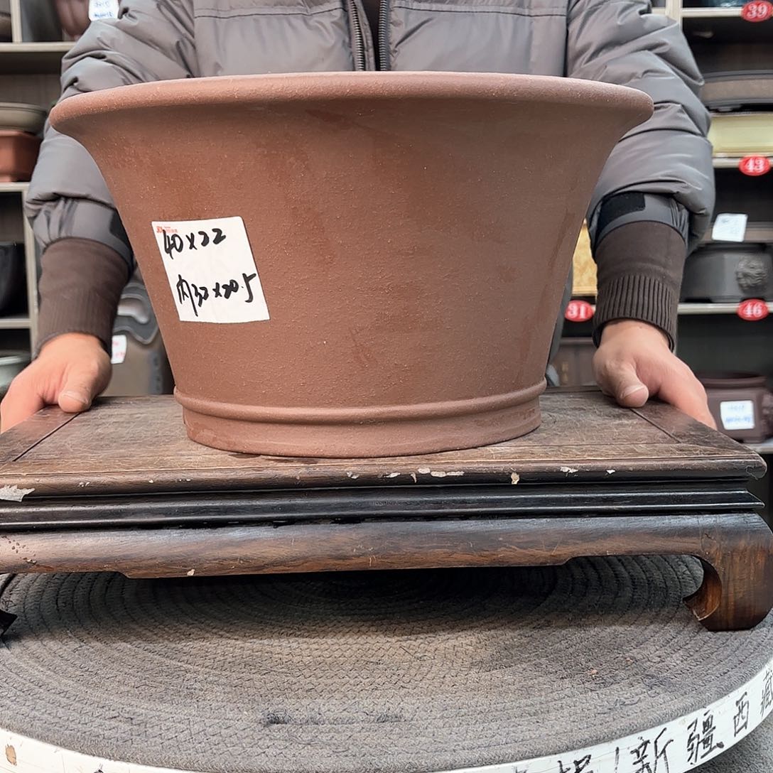 紫砂花盆小**水紫砂的味道很