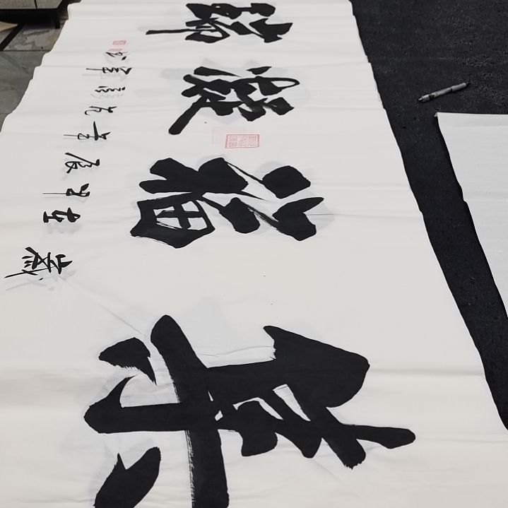 翰墨范彦军老师作品一副