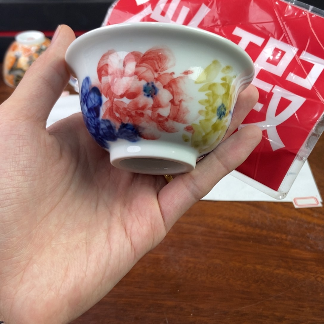 杯景德镇手绘陶瓷艺术