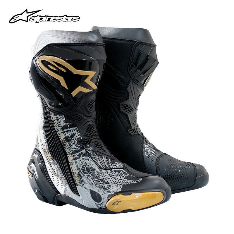 alpinestars龙年SUPERTECH R靴子 全球限量666双车手靴马奎斯联名