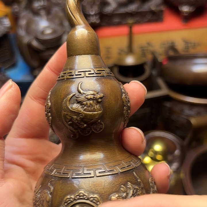 精美铜器摆件下单