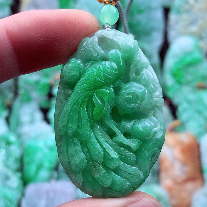翡翠吊坠(不含链)未镶嵌