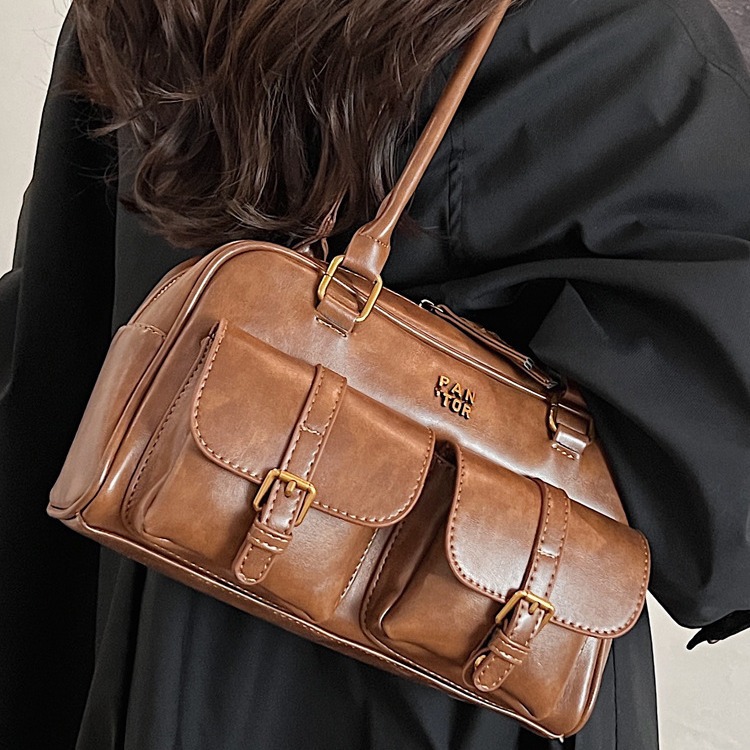 【爆款新品】提包包女秋季2025新款单肩包高级质感休闲腋下枕头包