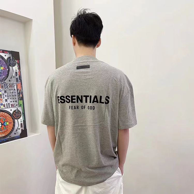 (开播福利款-海外原版)-夏季新款美式短袖T恤男女时尚圆领显瘦