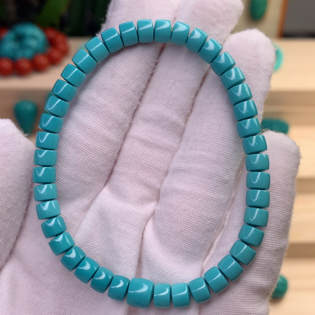 绿松石直切卡5.7未镶嵌