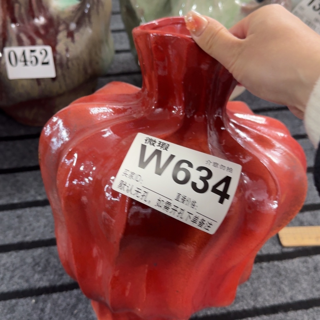 摆件花器默认无孔微瑕编号634