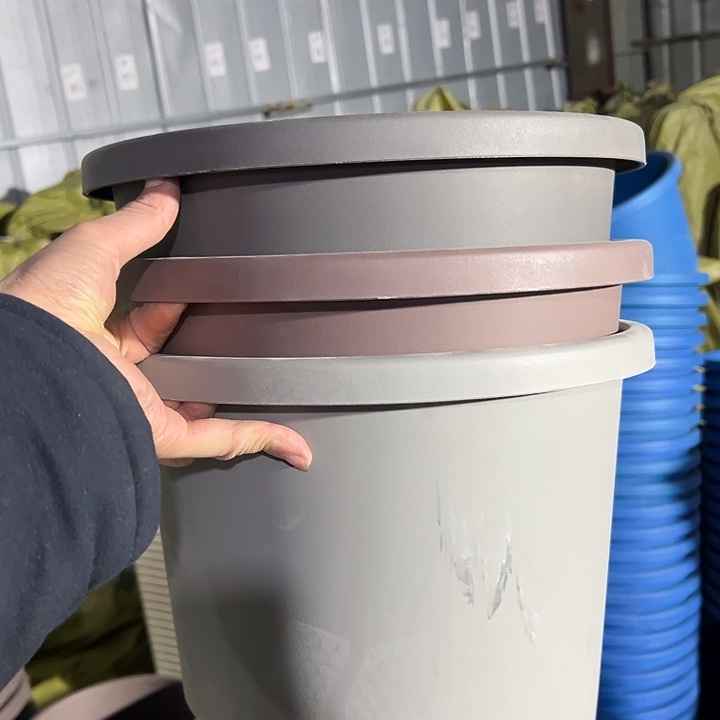 串色球根盆32外径24高3个盆