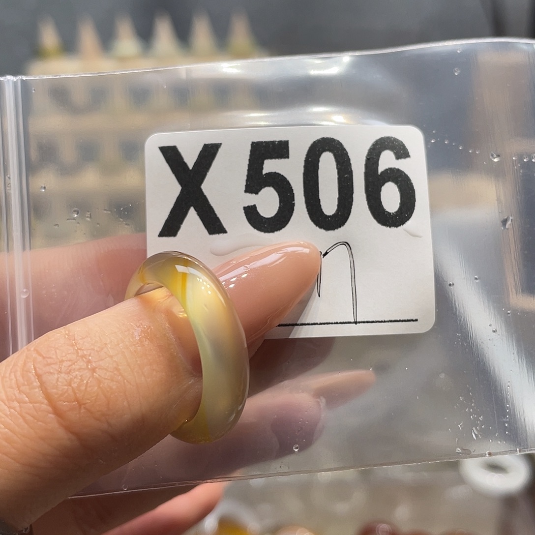 玛瑙/玉髓未镶嵌戒指506