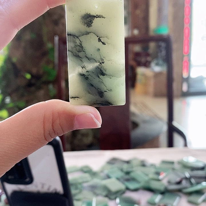 密玉（石英质玉）手链未镶嵌