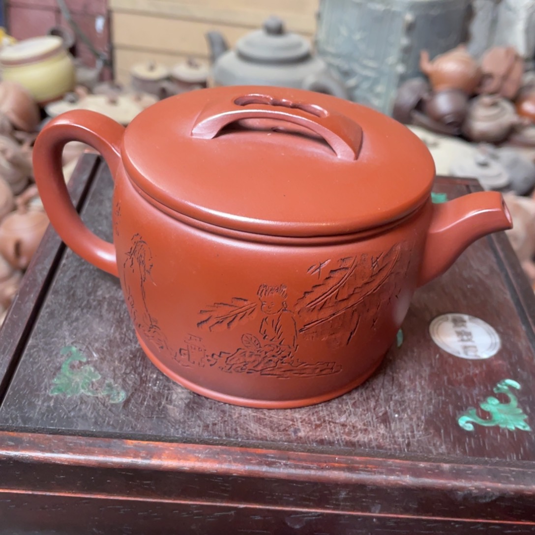 黄龙山原矿全手紫砂壶