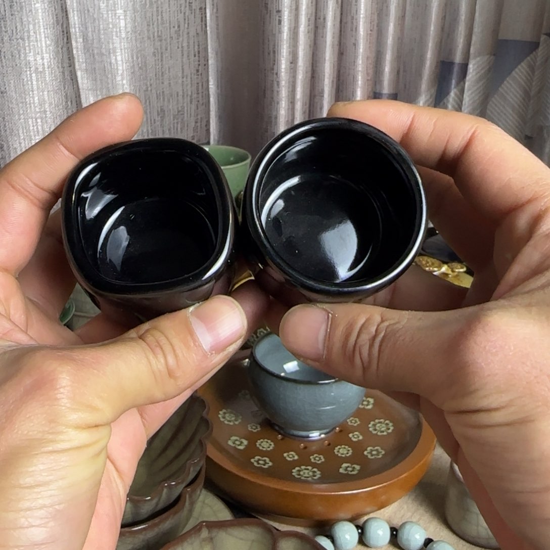 小金茶具青瓷茶器