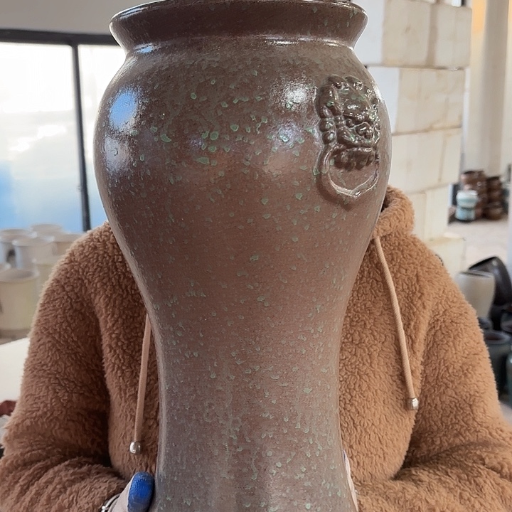 瑕疵高40口18花盆