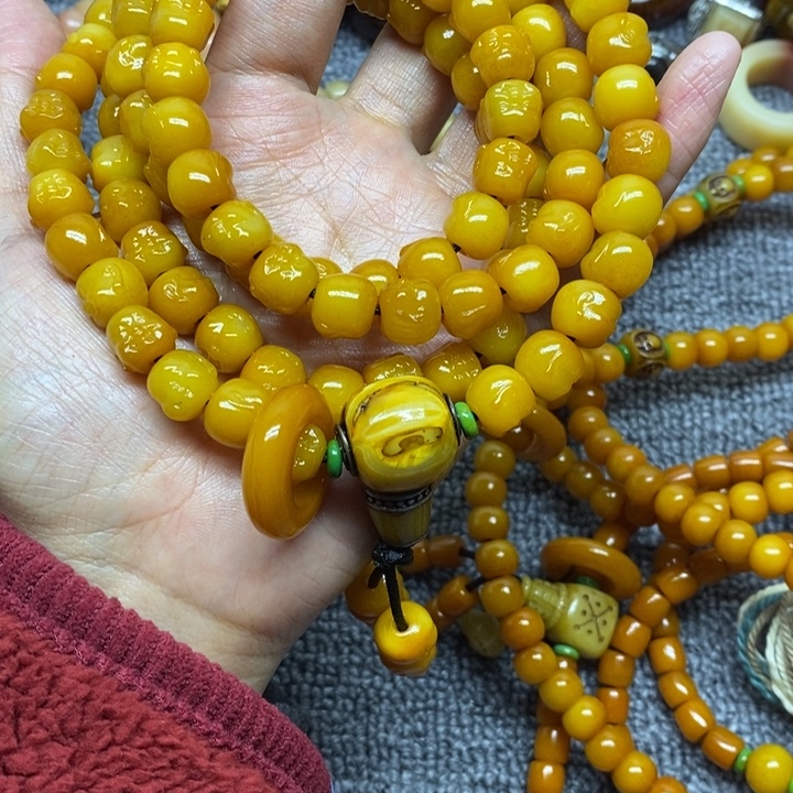 蜜****手串/手链牛骨牦牛骨手串