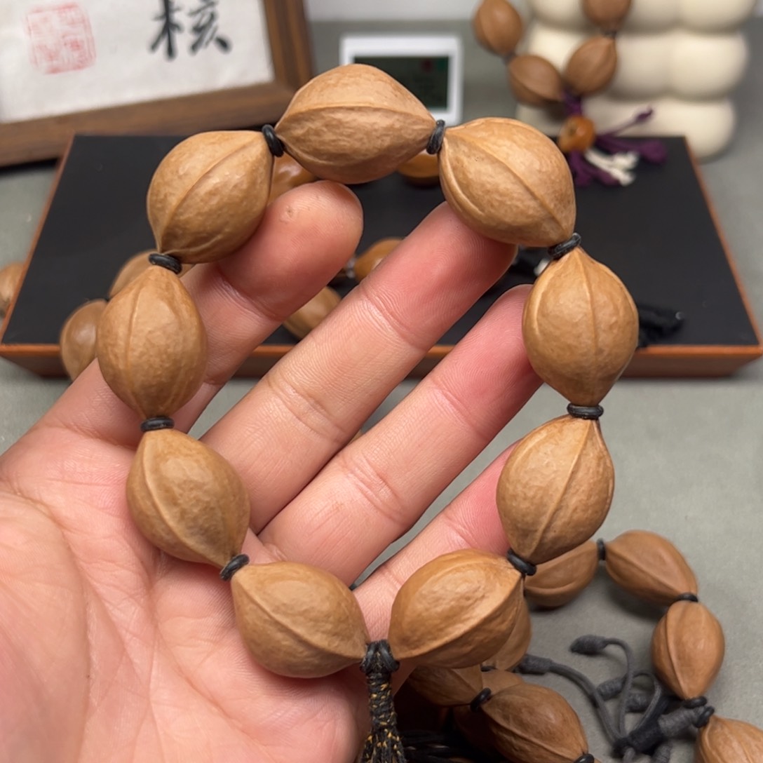 橄榄核手串/手链原生态2030头货