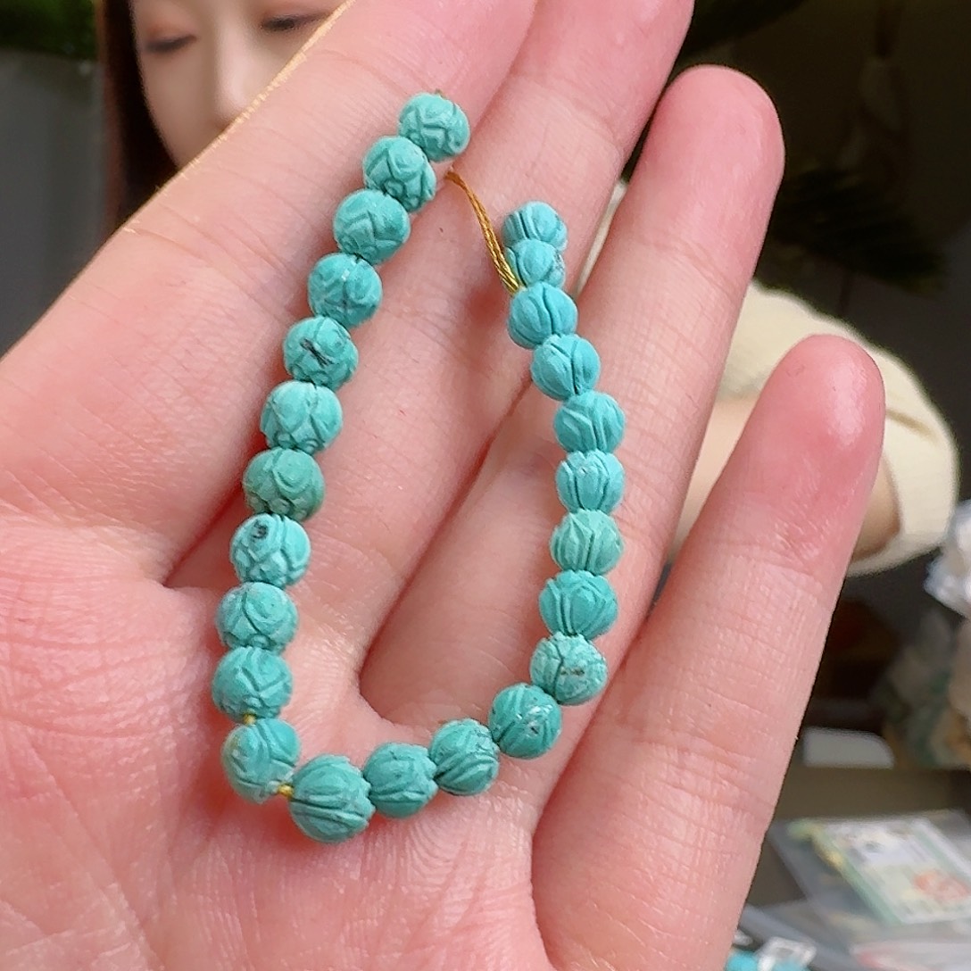 绿松石珠宝奇石未镶嵌