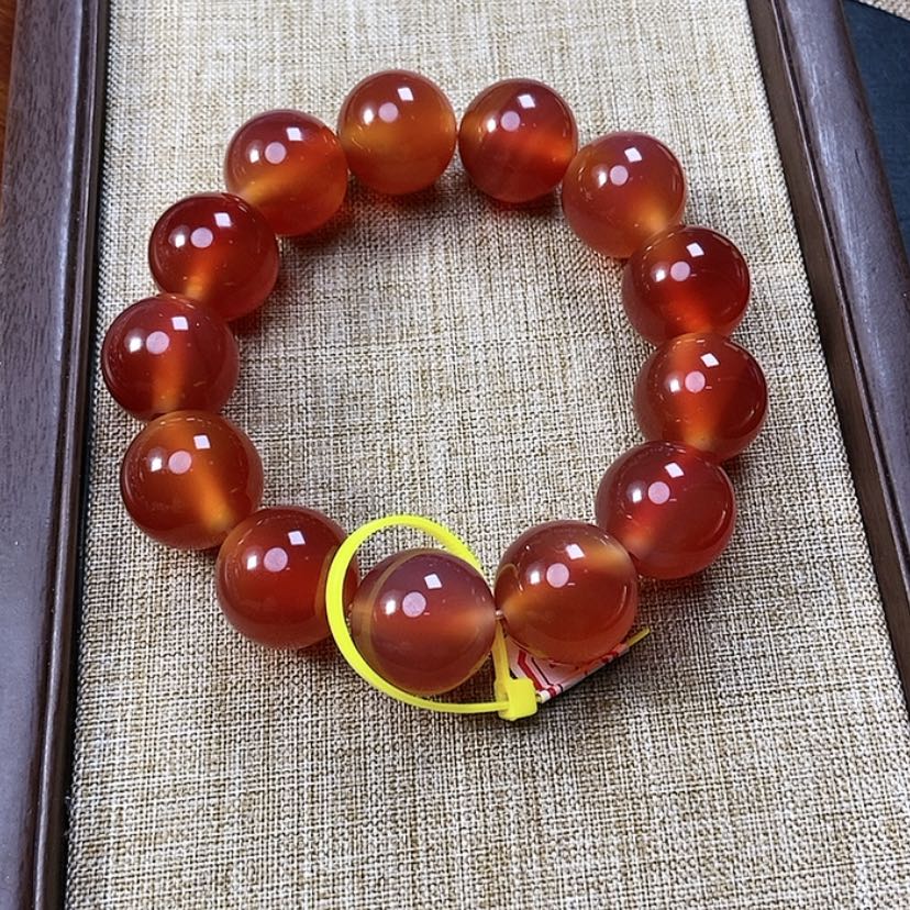 【闪购商品】玛瑙/玉髓手链未镶嵌街***串