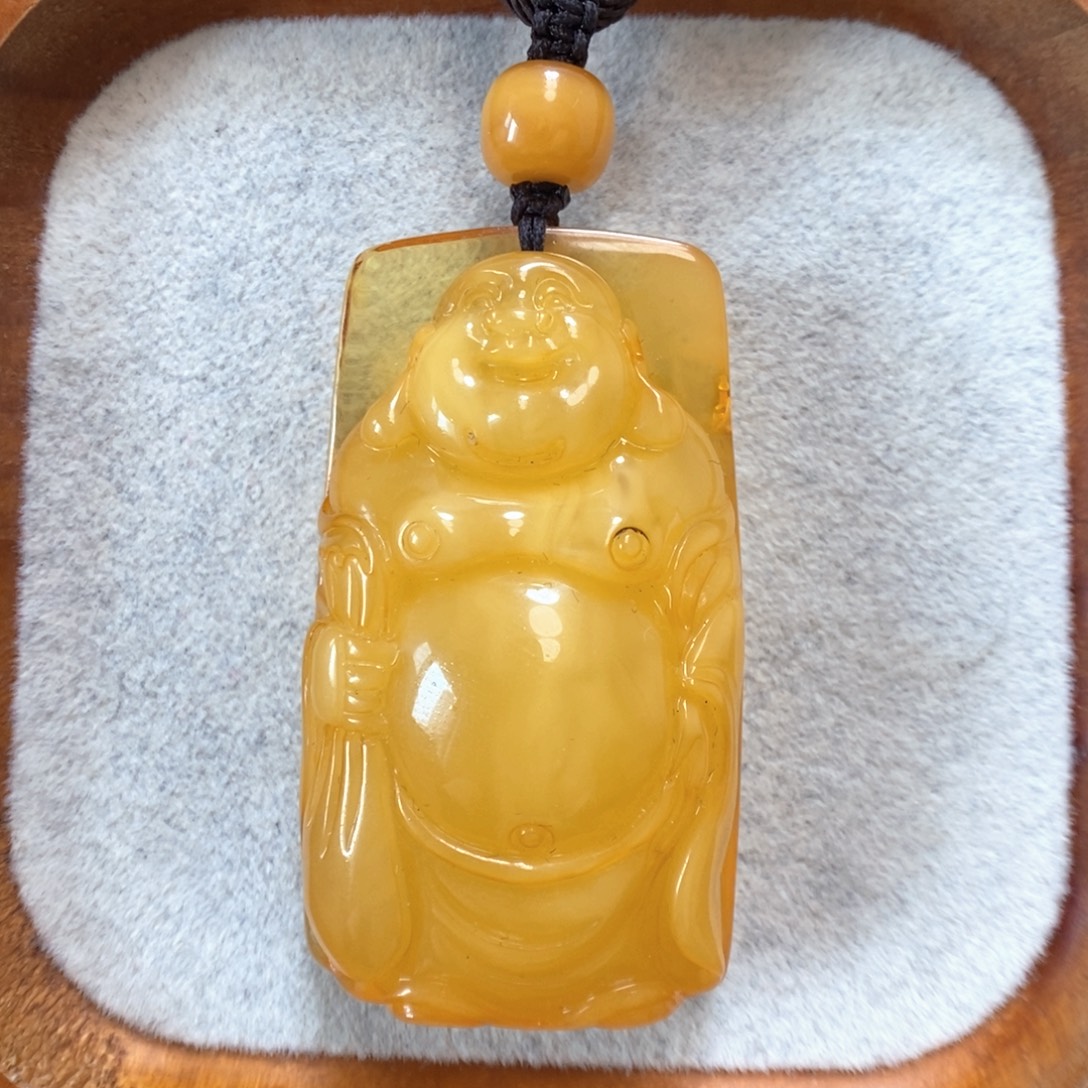 蜜蜡颈饰未镶嵌蜜蜡