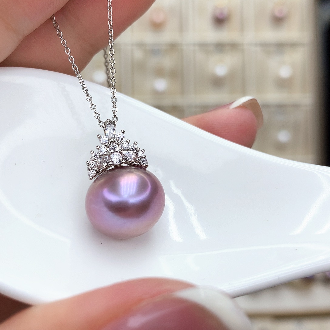 淡水珍珠合金吊坠(赠链)