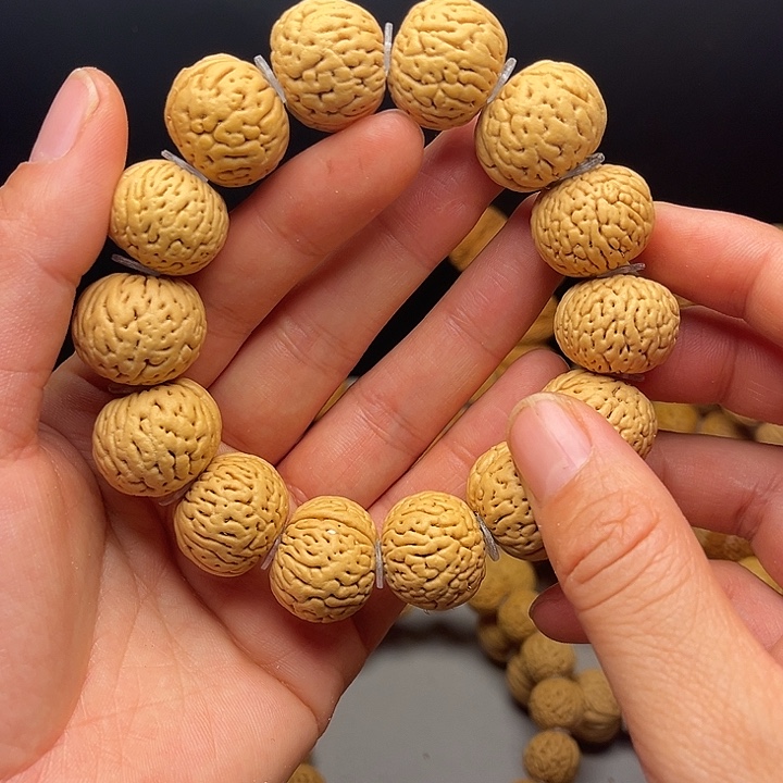 ᝰ***夜吊坠桃核桃核手串