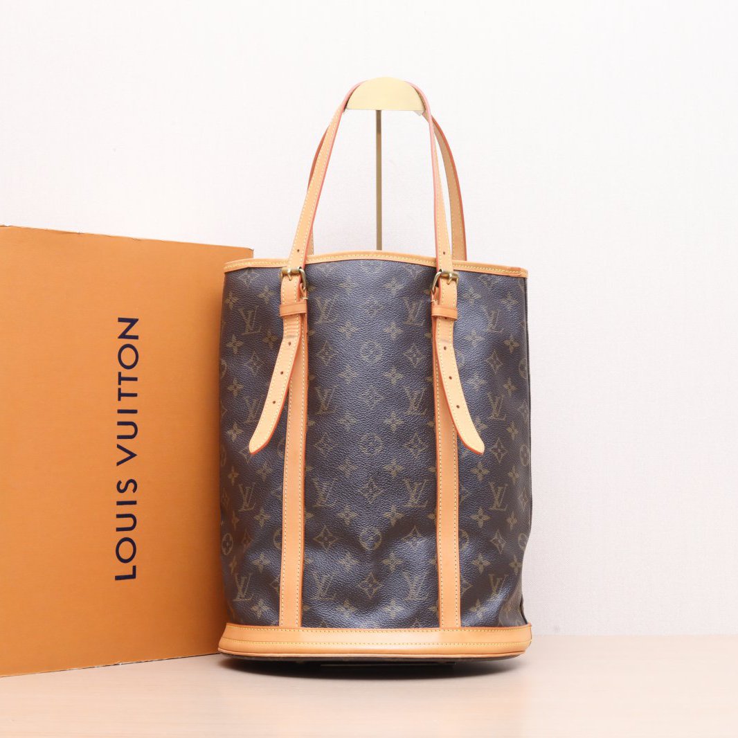 95新 LouisVuitton/路易威登 大水桶 PVC2001配皮后换 P205742078