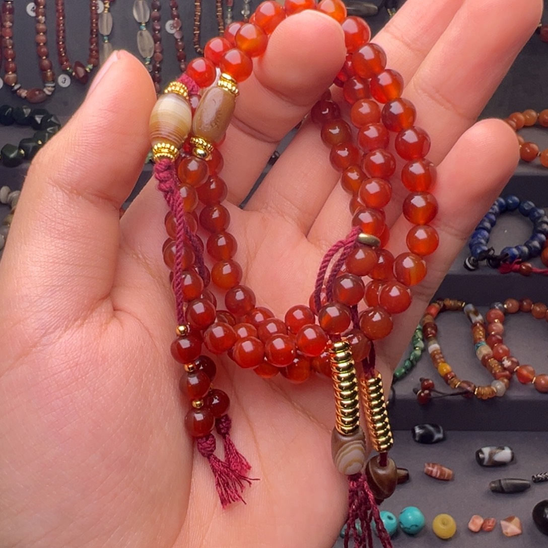 玛瑙/玉髓未镶嵌颈饰