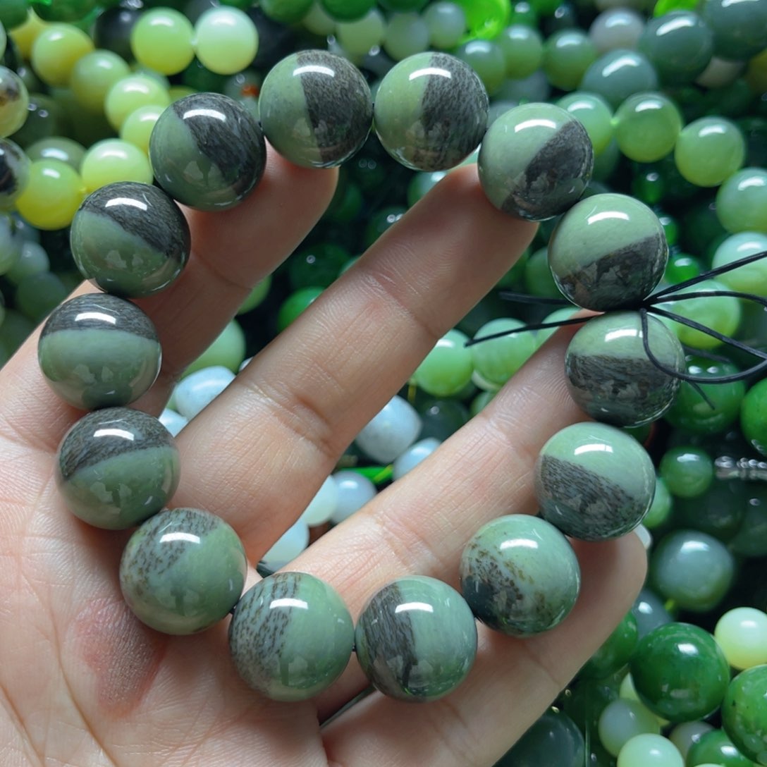 和田玉手链未镶嵌