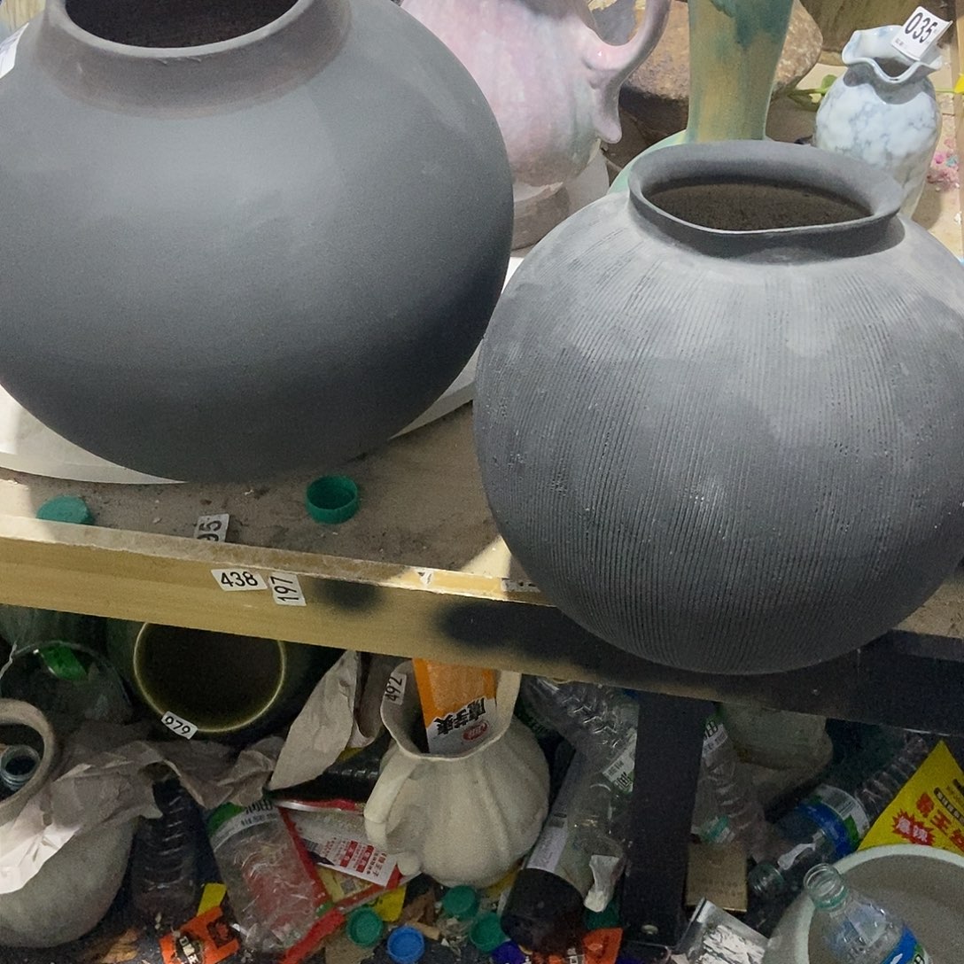 是***店景德镇花瓶微瑕福利款