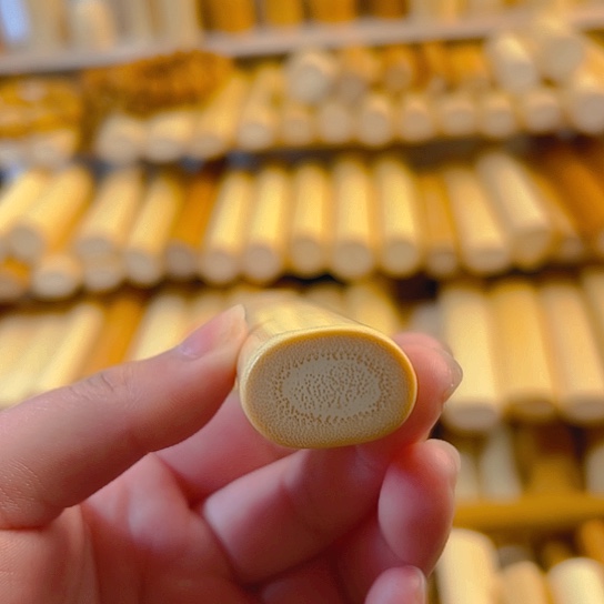 风车木（黑檀木）实心玉竹