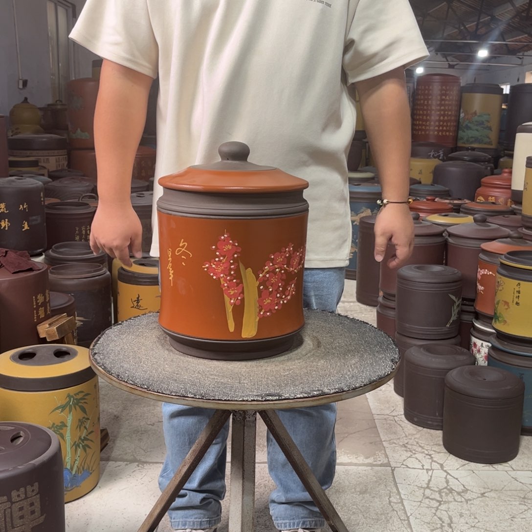 紫砂茶叶罐茶叶罐