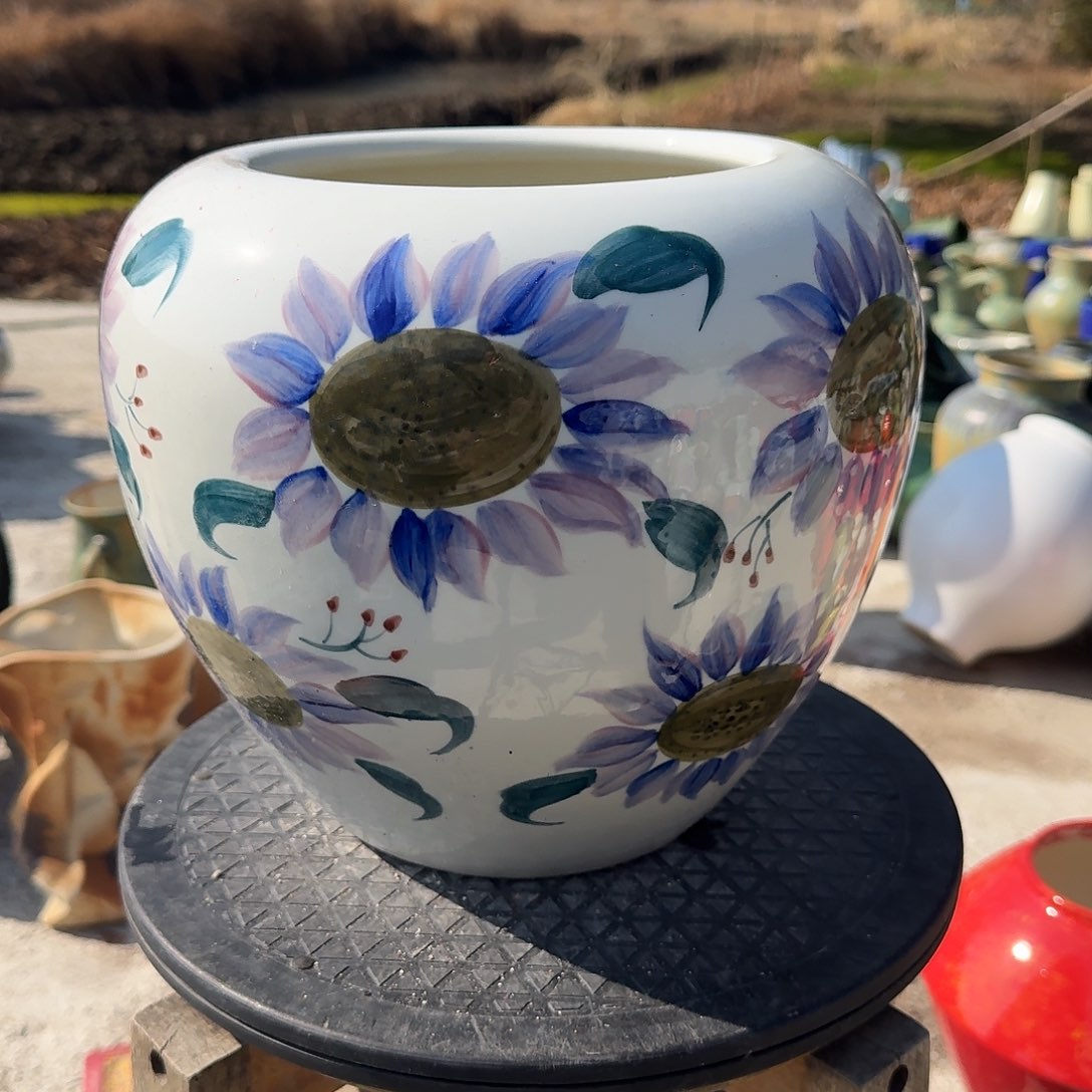 陶瓷微瑕景德镇手工花器